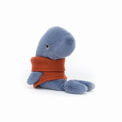 Jellycat Cozy Crew Whale Australia | 028375ZTN